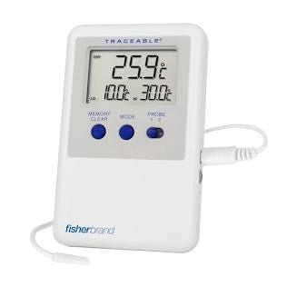 Fisherbrand™ Traceable® Refrigerator / Freezer Thermometer, 1/Ea