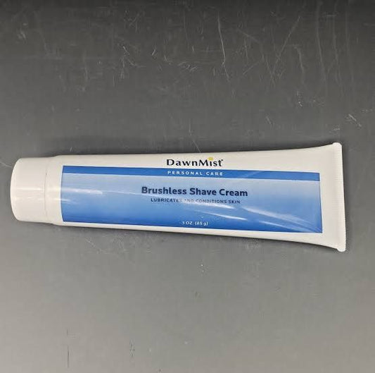 Dawnmist® Shaving Cream 3 Oz. Tube, 144/Cs