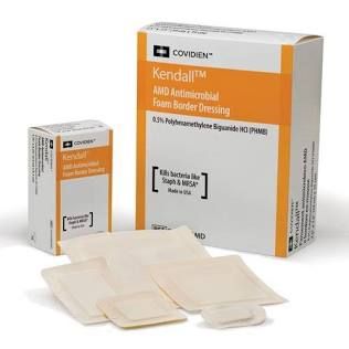 Dressing, Amd Antim Fm Border1.75X3.25 (10/Bx 5Bx Kendal, 10/Bx