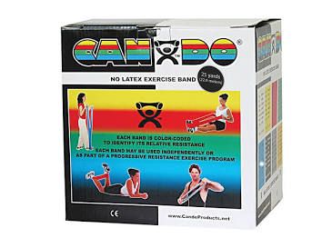 Band, Exercise Cando Lf Disp Bx Blk Xhvy Wt 25Yds, 1/Ea