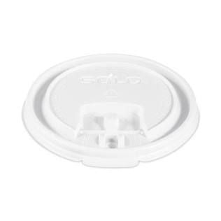 Solo® Liftback 'N' Lock Lid For Use With 8-Ounce Hot Beverage Cups, 100/Bg