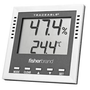 Fisher Scientific™ Traceable® Dew-Point / Wet-Bulb / Humidity / Thermometer, 1/Ea