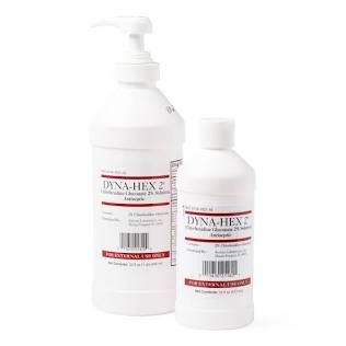 Scrub, Dyna-Hex 2% Sol 4Oz (48/Cs), 48/Cs