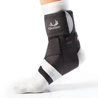 Ankle Brace, Trilock Bioskin Lg, 1/Ea