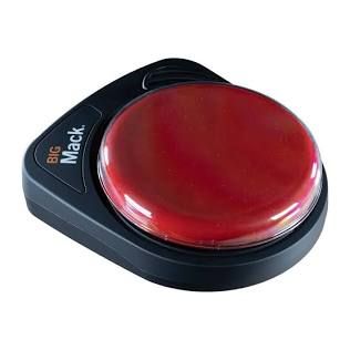 Communication Aid, Voice Out Put Bigmack, 1/Ea