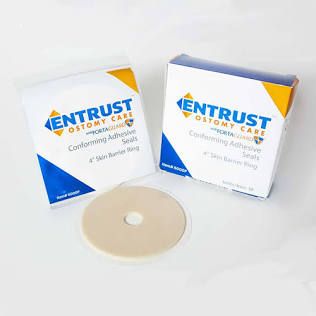 Ring, Skin Barrier W/Fortaguard 4" (10/Bx), 10/Bx