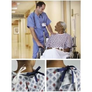 Atlantis/Pacifica Patient Exam Gown, 12/Dz