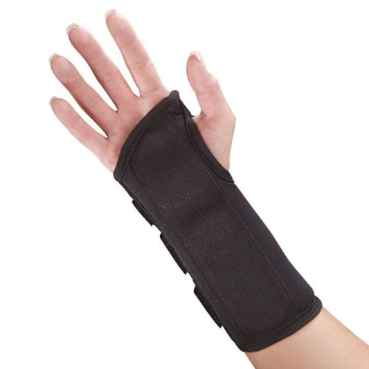 Wrist Brace Polyester Foam / Nylon / Tricot Left Hand Black Medium 1/EACH -1133LMPP