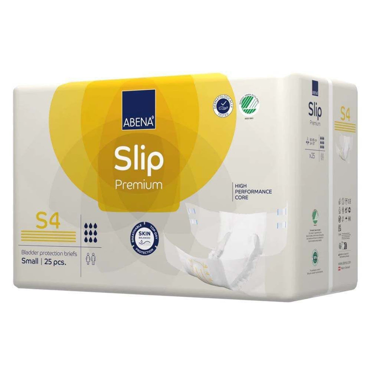 Abena Slip Premium S4 Incontinence Brief, Small 75/CASE -1000021282