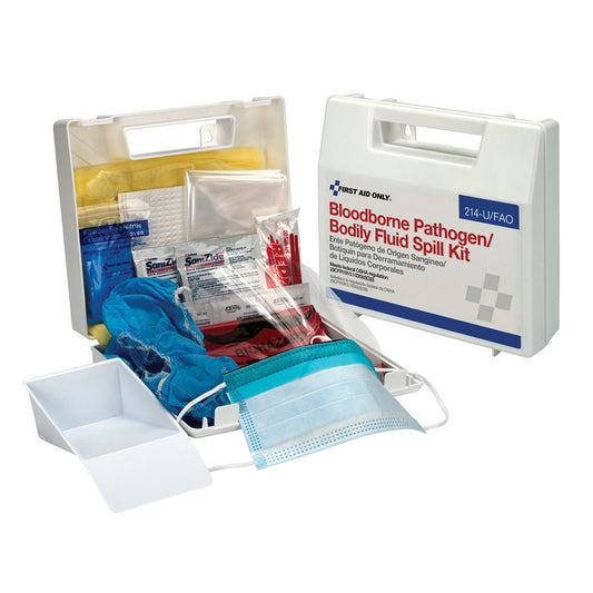 SPILL KIT, BODY FLUID & BBP 24PC (10/CS) 1/EACH -214-U/FAO