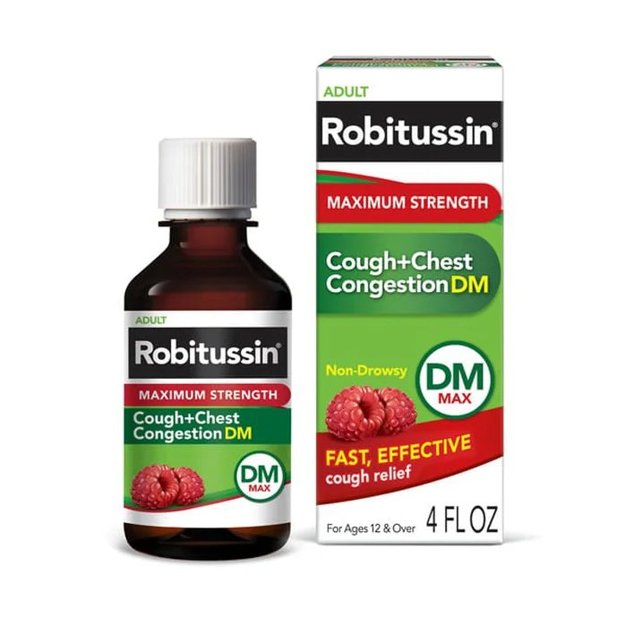 Robitussin Adult Cough + Chest Congestion DM Liquid