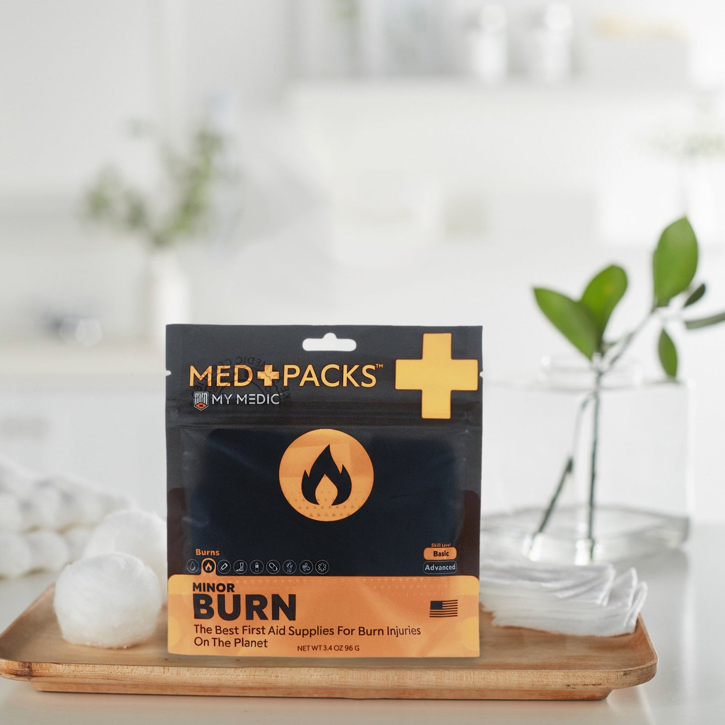 MED PACKS™ Minor Burn First Aid Kit 1/EACH -MM-MED-PACK-MNR-BRN-EA