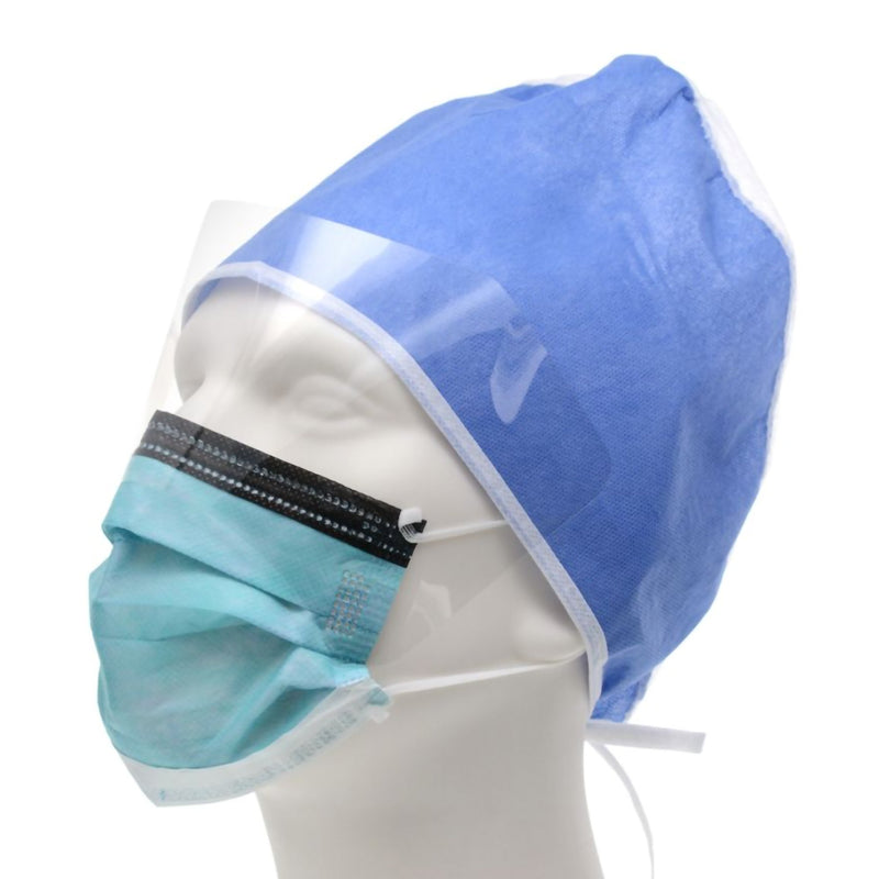 Secure-Gard Procedure Mask with Eye Shield 100/CASE -AT74631 - BriteSources