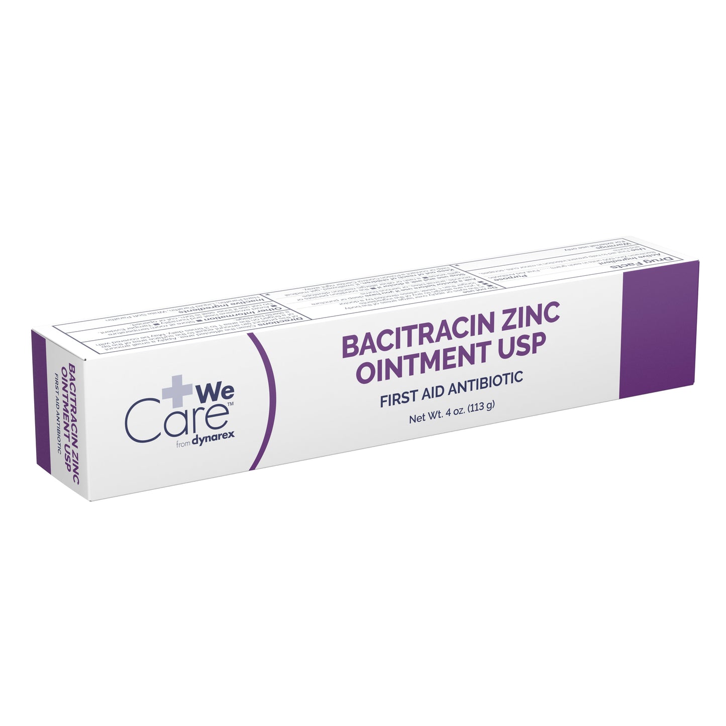 WeCare™ Bacitracin Zinc First Aid Antibiotic, 4 oz. Tube 1/EACH -1175