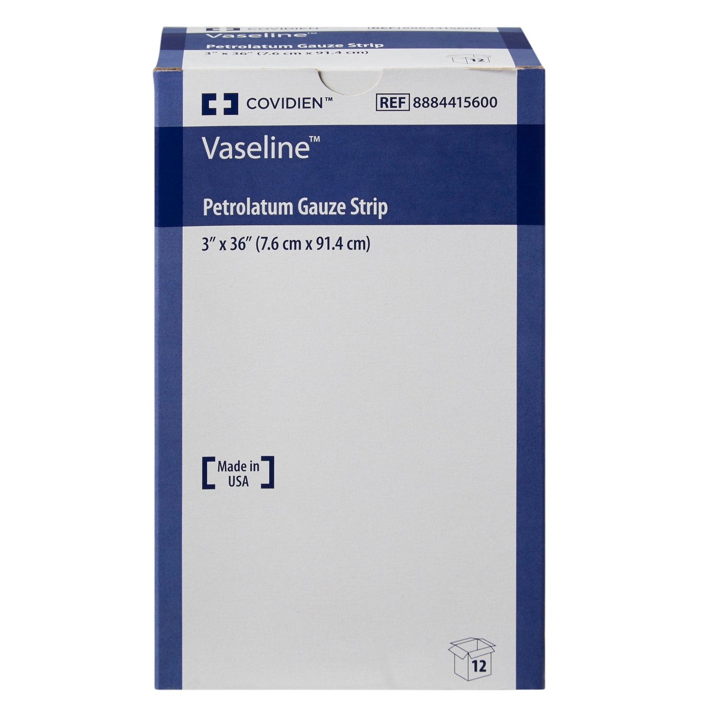 Vaseline™ Petrolatum Impregnated Dressing, 3 x 36 Inch 12/DOZEN -8884415600