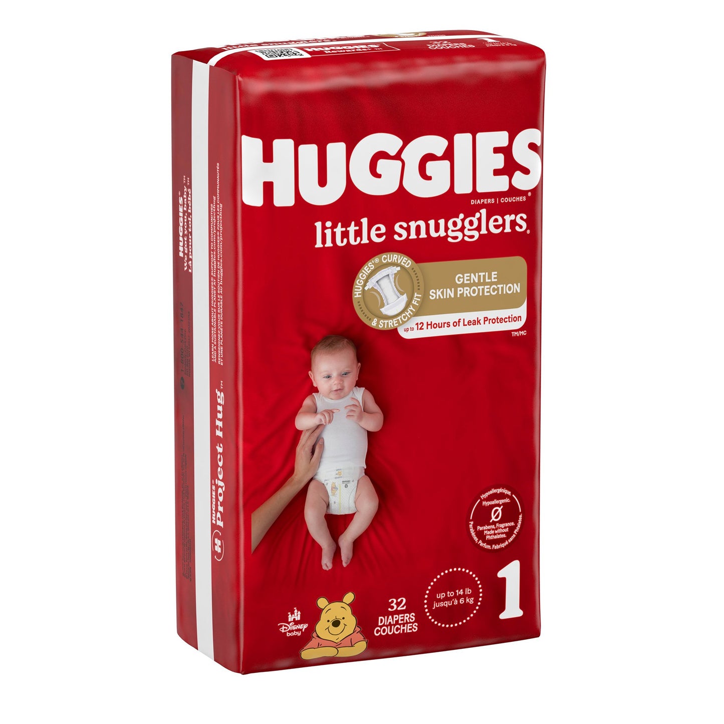 Huggies Little Snugglers Diaper, Size 1