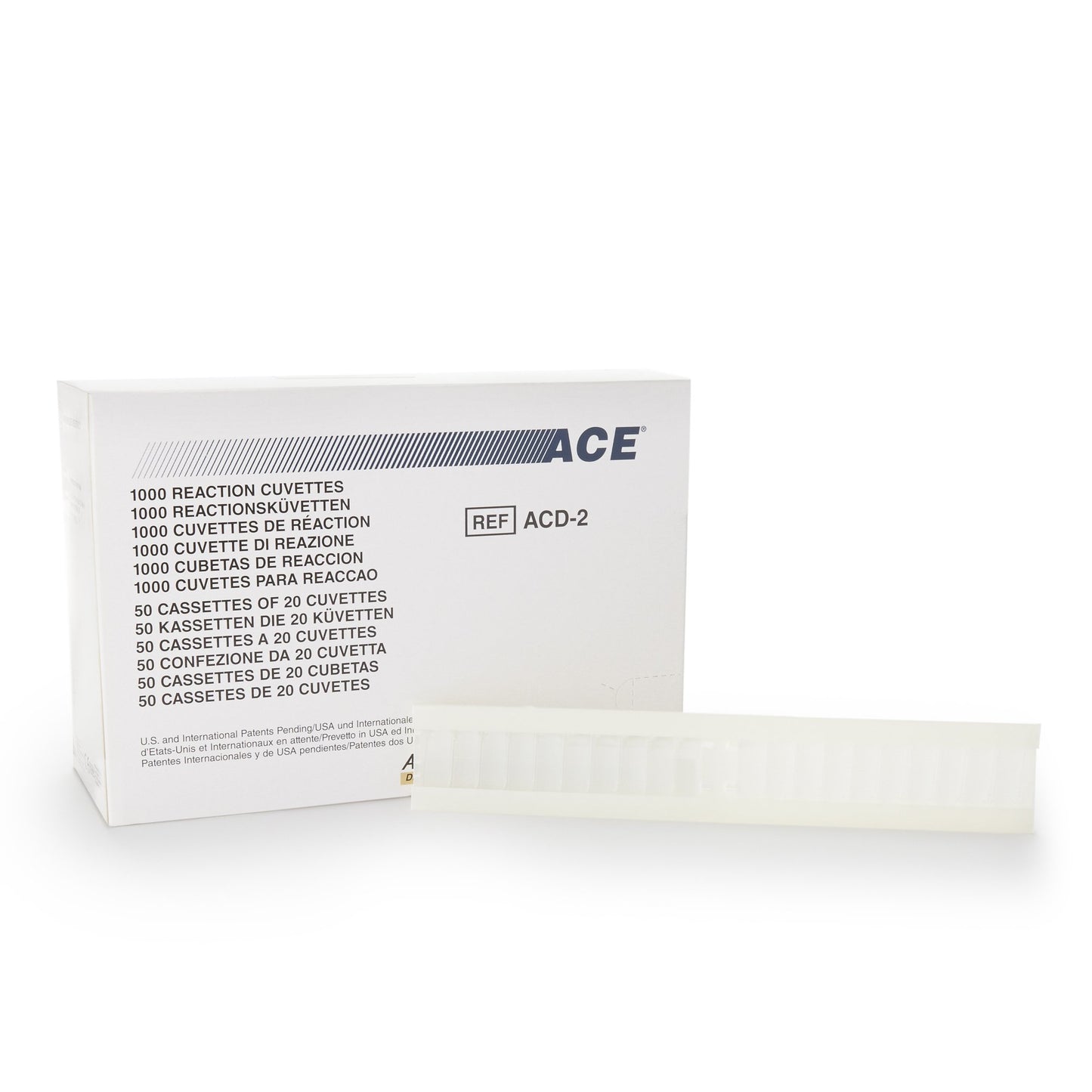 Ace Cuvette for Ace Alera Clinical Chemistry Systems 1000/BOX -ACD-2