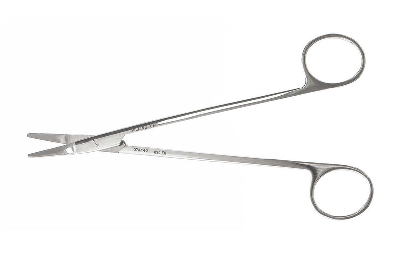 Br Surgical Hermann Medizintechnik Instruments Dean Tonsil Scissor, Serrated, 6_"
