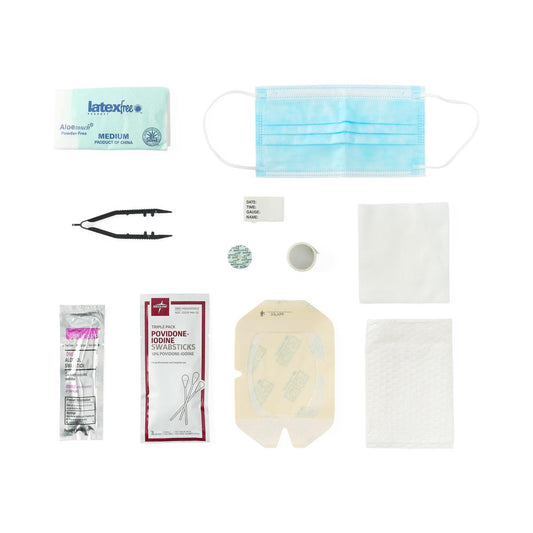 Medical Action Central Line Dressing Change Kits Ltdqty Kit Cental Line W/Tagaderm +Chloraprep 3Ml 20/Cs -68760