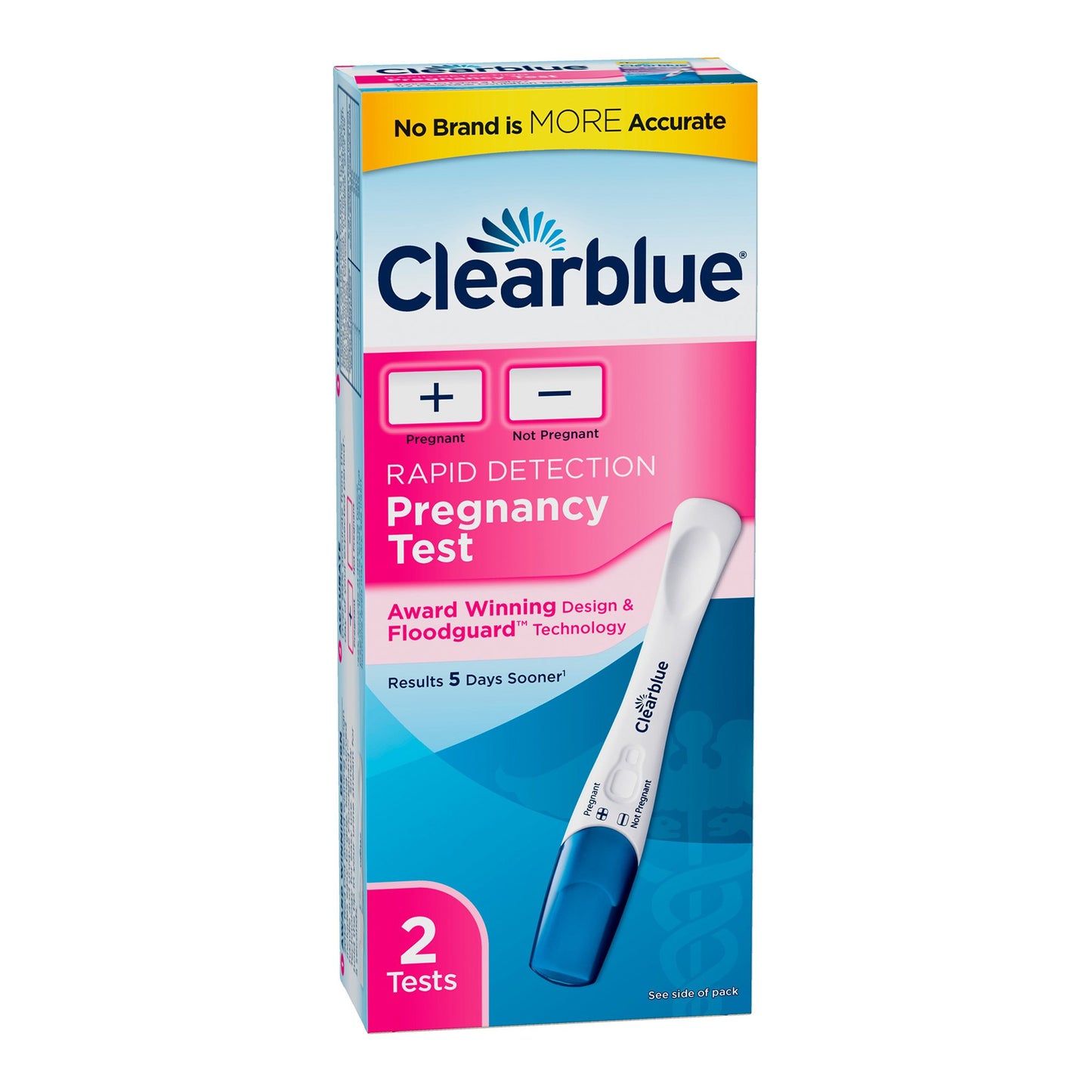 Clearblue hCG Pregnancy Home Device Reproductive Health Test Kit 2/BOX -63347232258