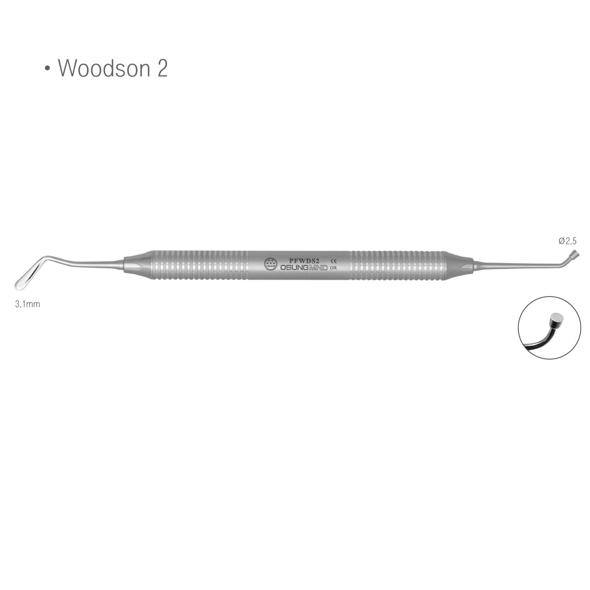 Osung #2 Woodson Plastic Filling Instrument Premium -WDS 2 - Osung USA