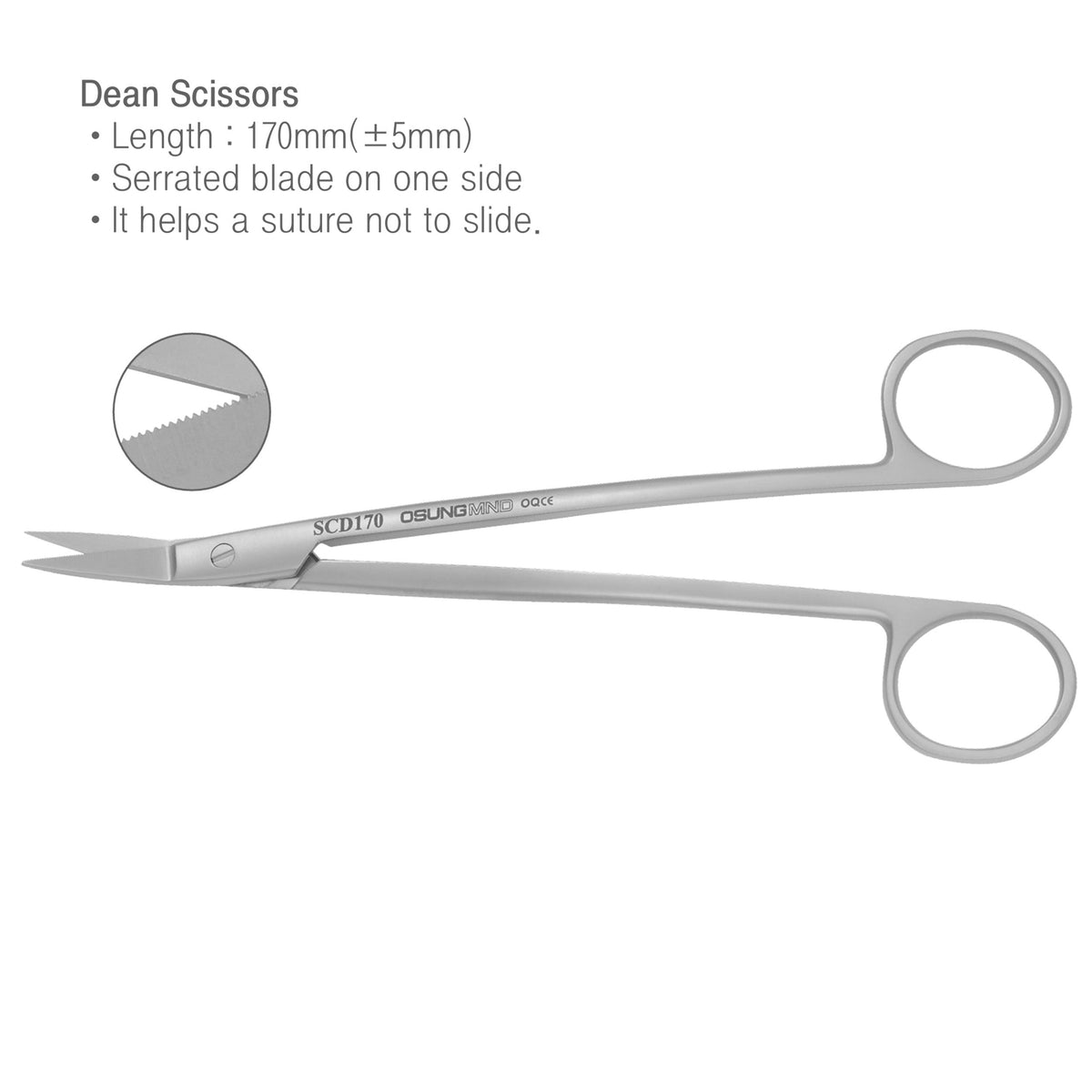 Osung 6.7" Dean Scissors Premium -SCD170 - Osung USA