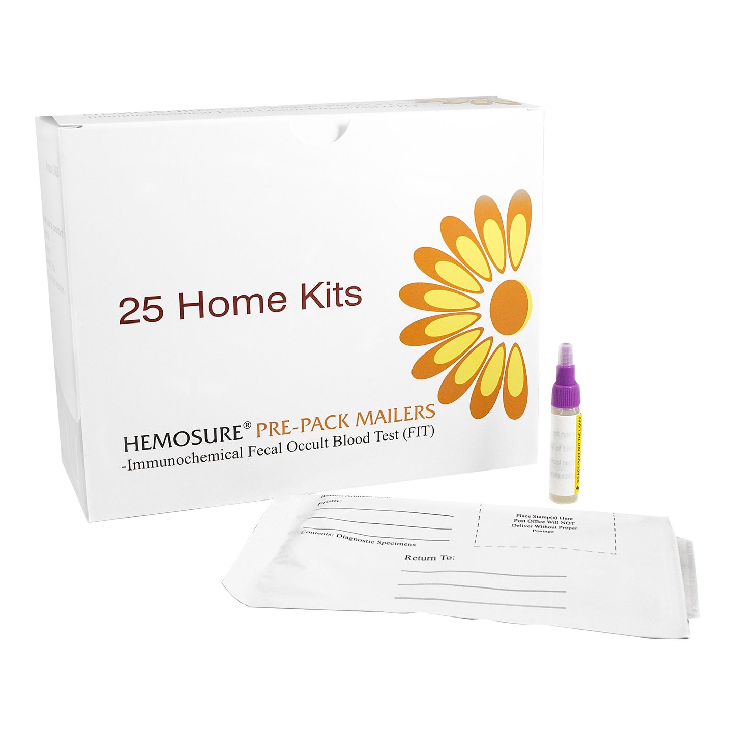 Hemosure Home Kit Mailer 25/BOX -PREPACK-CM25