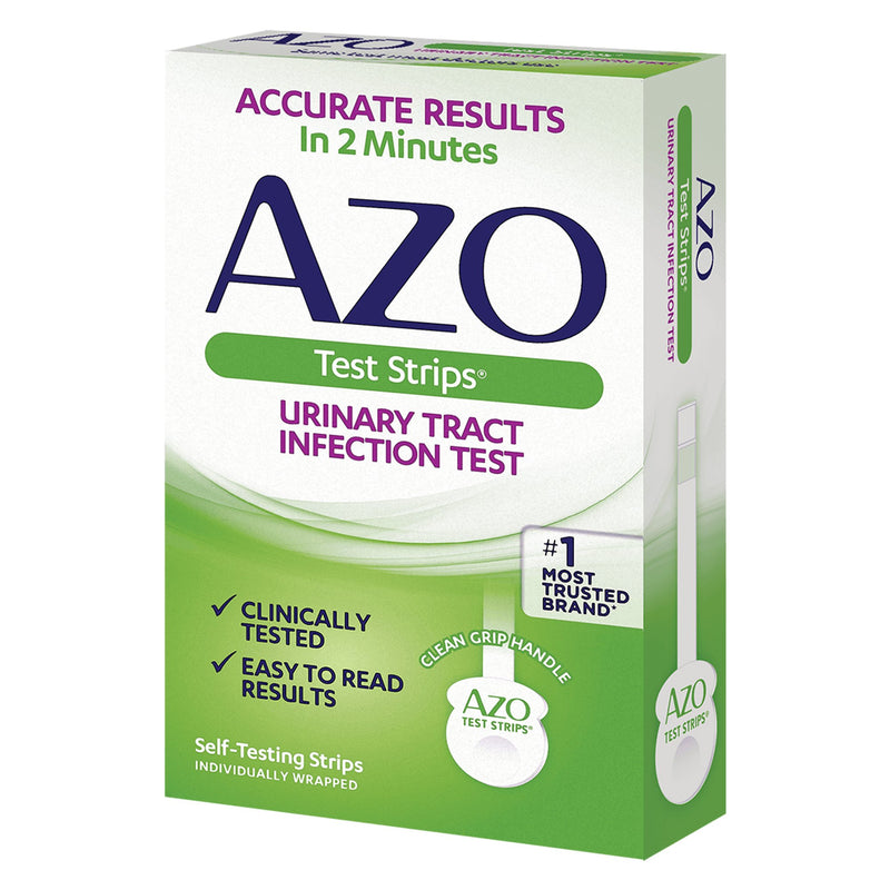 AZO Test Strips® Urinary Tract Infection Detection Home Device Urinalysis Test Kit