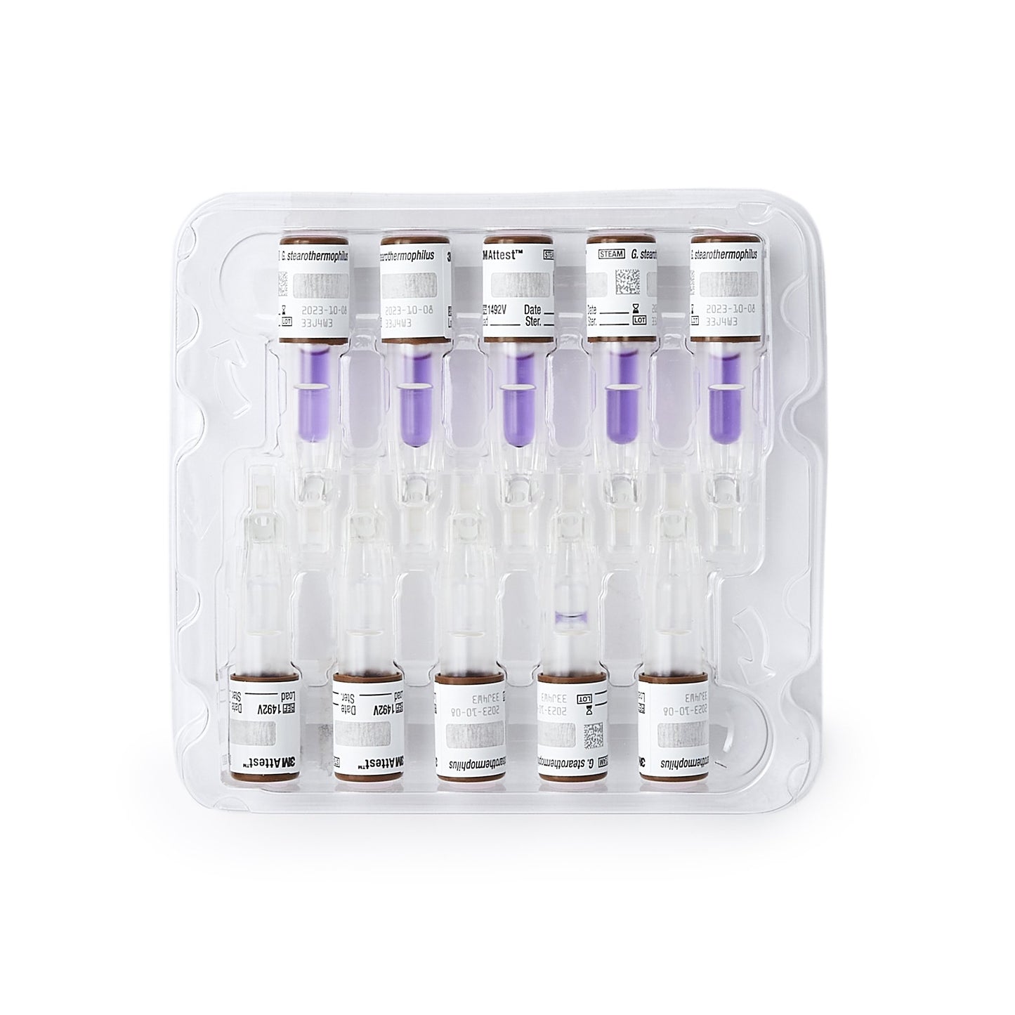 3M™ Attest™ Super Rapid Readout Sterilization Biological Indicator Vial 200/CASE -1492V