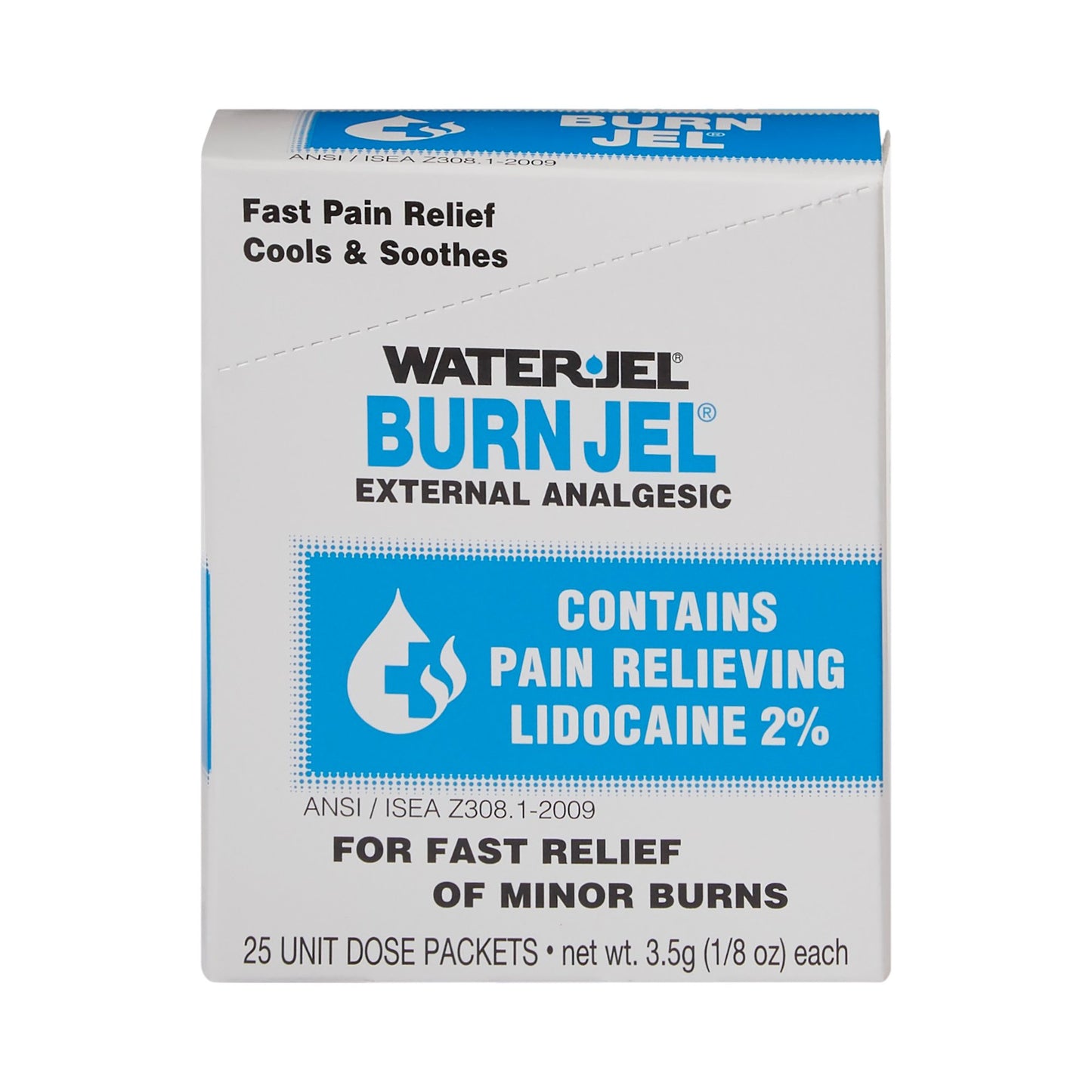 Water Jel Burn Jel Lidocaine Burn Relief 25/BOX -600U-1.00.000