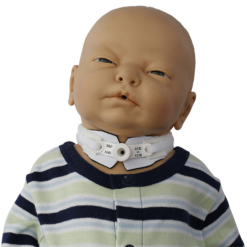 COLLAR-HOLDER TRACH TUBE COMFORT COLLAR NEO/PED 2-PC (10/BX) 1/EACH -235D