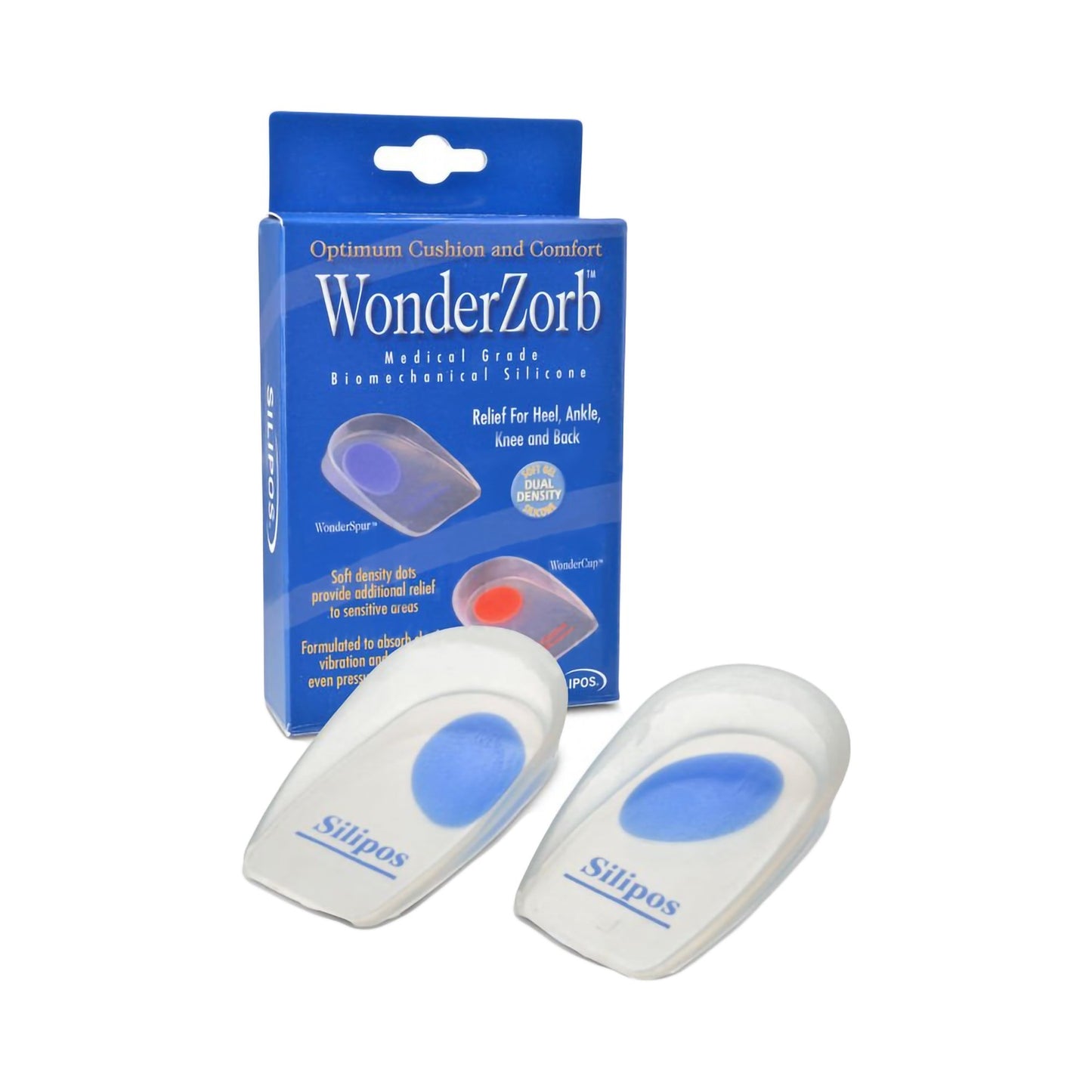 WonderZorb WonderSpur Heel Cup, Medium 1/PAIR -4501