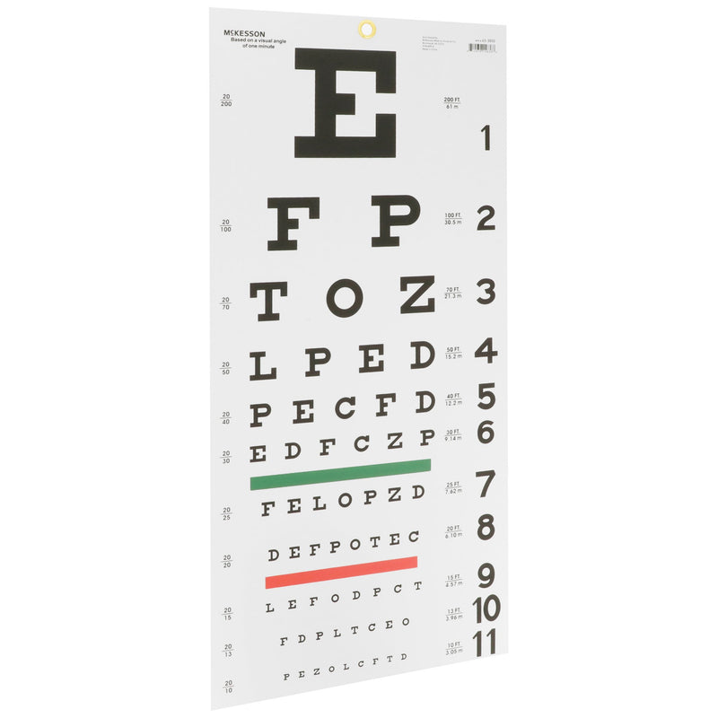 McKesson Eye Test Chart 1/EACH -63-3050