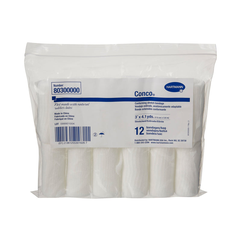 Conco® Conforming Bandage, 3 Inch x 4-1/10 Yard, 1-Ply