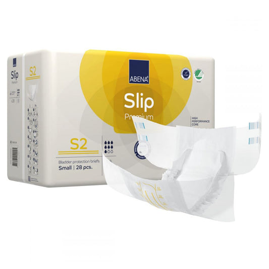 Abena Slip Premium S2 Incontinence Brief, Small 84/CASE -1000021281