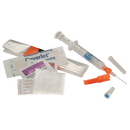 3ML LUER LOCK SYRINGE WITH FILTER-PRO® DEVICE & 23G X 1" PRE-ATTACHED NEEDLE WITH NEEDLE-PRO®, 22G X 1½" SECONDARY NEEDLE WITH NEE, SOLD AS CASE ICU 1