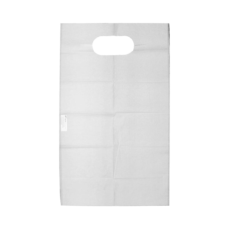 Tidi® Slipover Adult Bib, 18 x 30 in., White