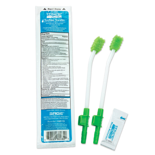 Toothette Suction Swab Kit 50/BOX -6513