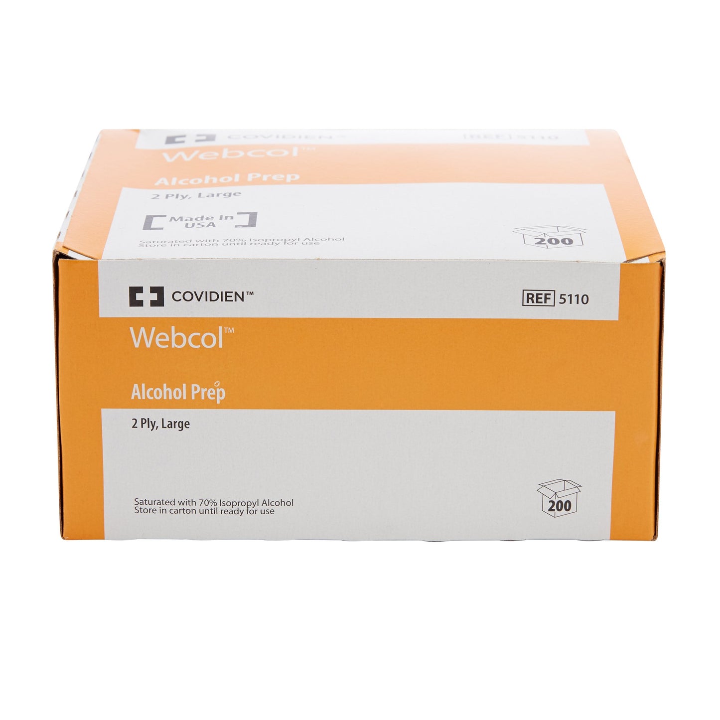 Webcol™ Alcohol Prep Pad 4000/CASE -5110