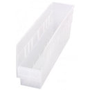 SHELF BIN, 17 7/8" X 4 1/8" X 6", CLEAR, 20/CTN, SOLD AS CARTON QUANTUM 10001086 - BriteSources