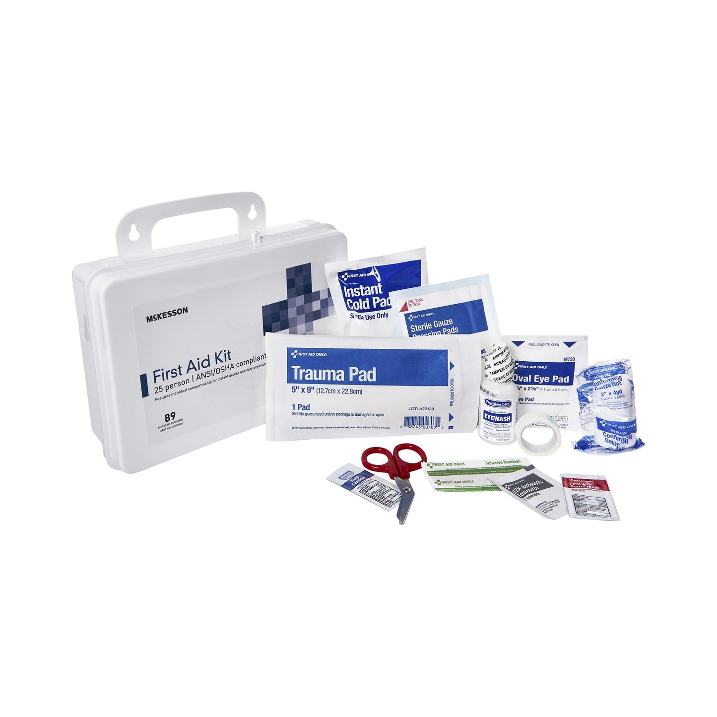 McKesson 25-Person First Aid Kit 6/CASE -30323