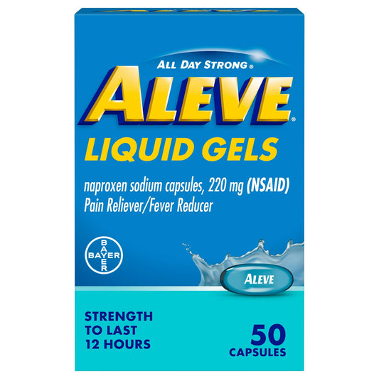 Aleve Liquid Gel Capsules 1/BOTTLE -00280608040