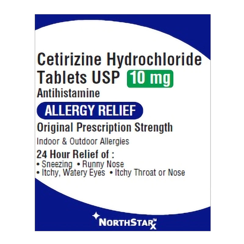NorthStar Rx Cetirizine Antihistamine 1/BOTTLE -16714079901