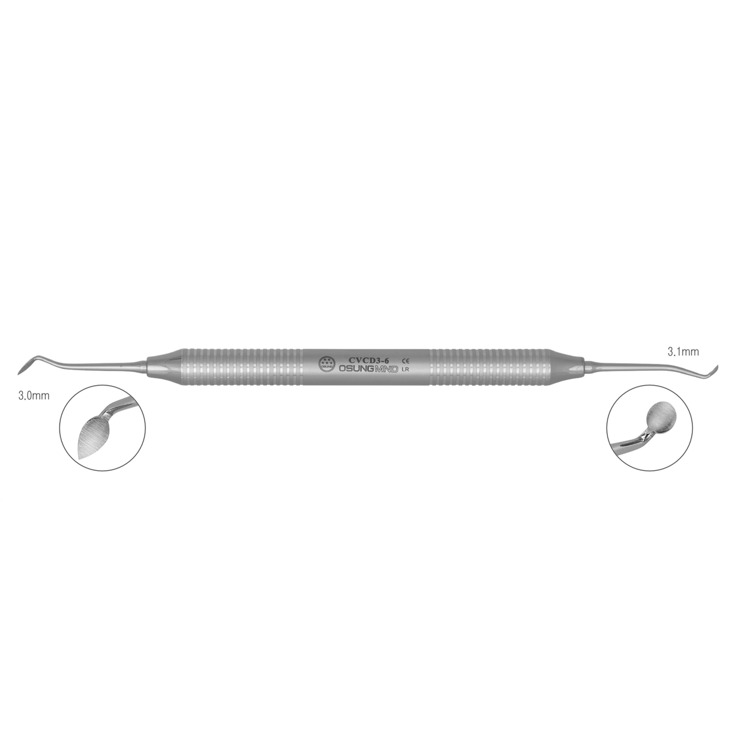 Dental Carver, Cleoid Discoid 3mm / 3.1mm - Osung USA