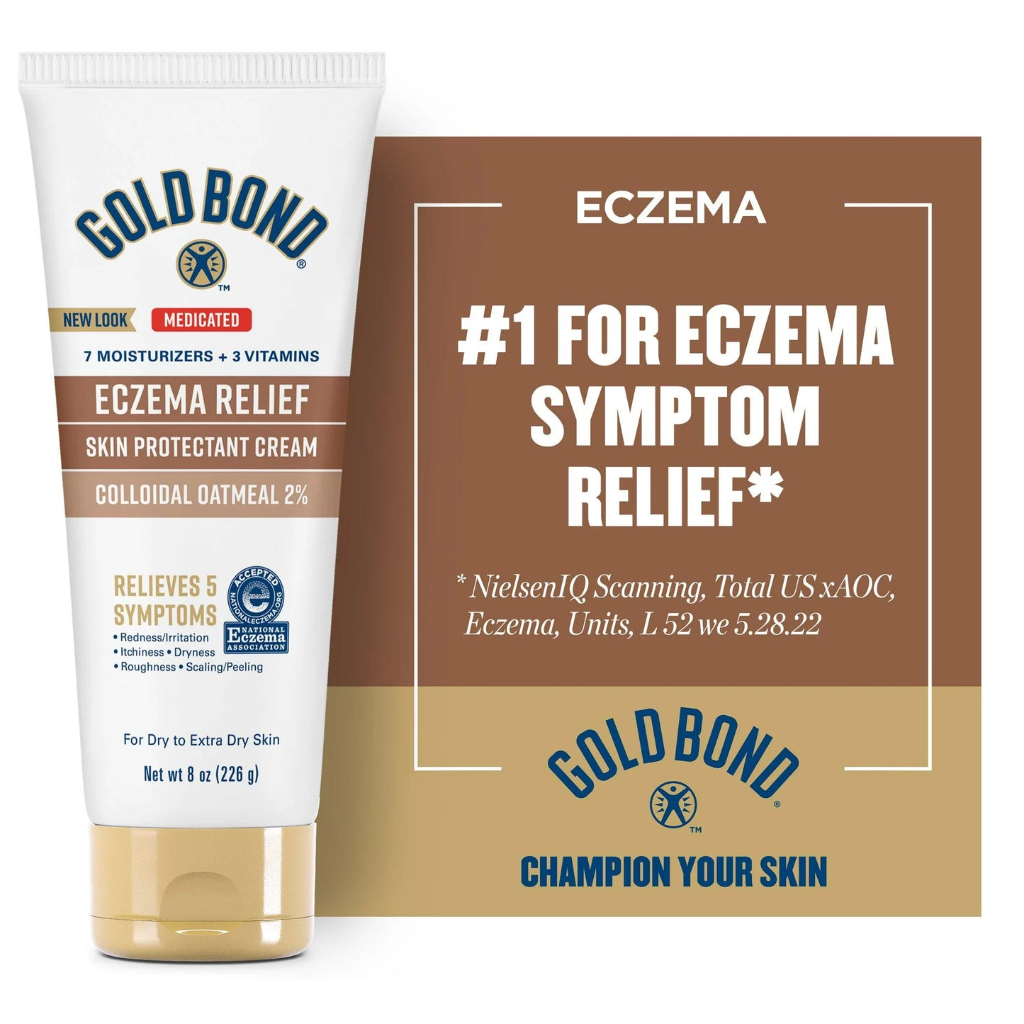 GOLD BOND, LOT ULTIMATE ECZEMARELIEF 8OZ