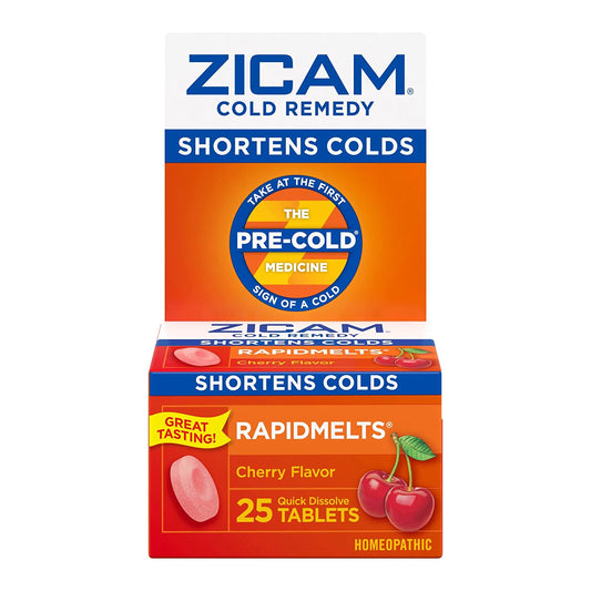 Zicam Zincum Aceticum / Zincum Gluconicum Cold and Cough Relief 25/BOX -73221630004