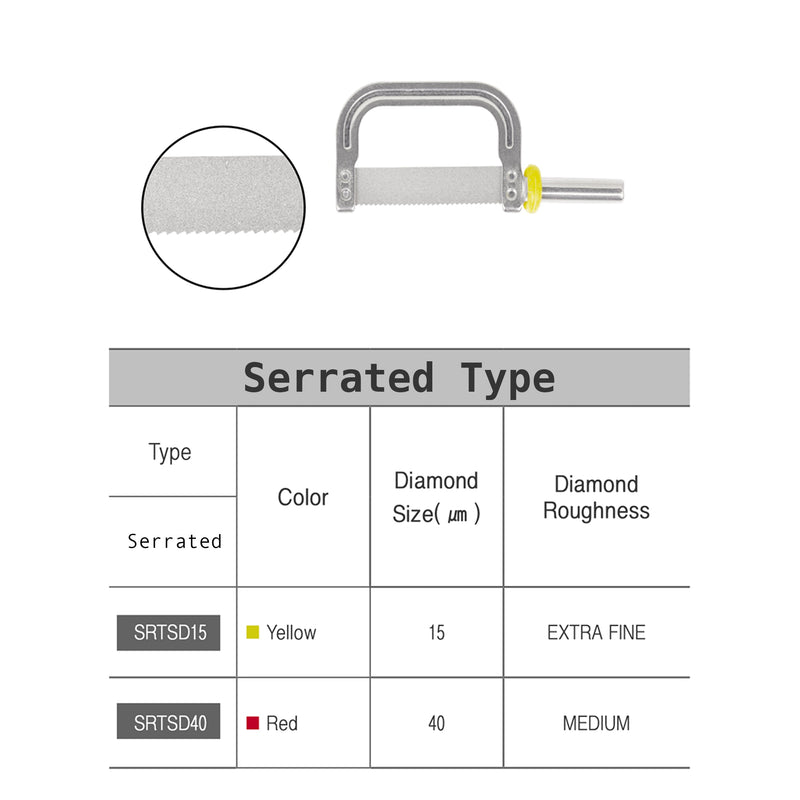 Osung Serrated Edge Interproximal Enamel reduction (IPR) Diamond Strip Orthodontic Strips - Osung USA