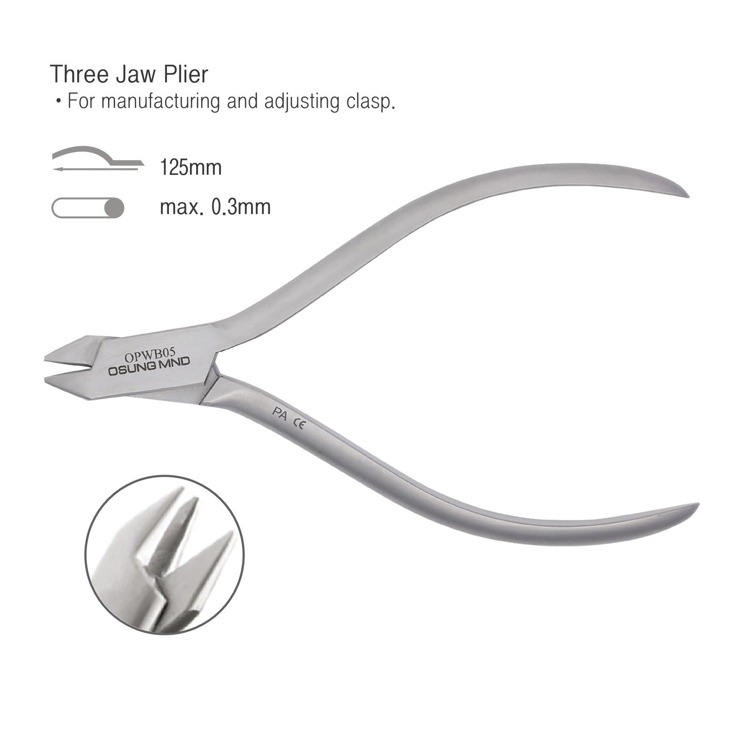 Osung Three jaw plier  -OPWB05 - Osung USA