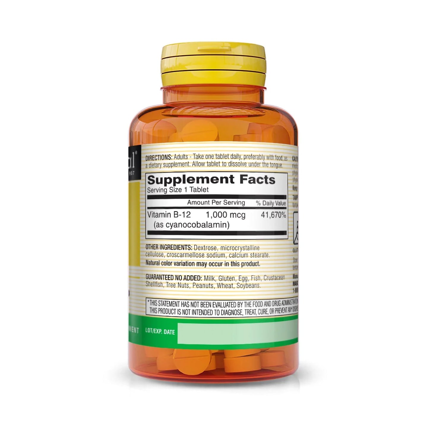 Mason Natural Vitamin B-12 Vitamin Supplement