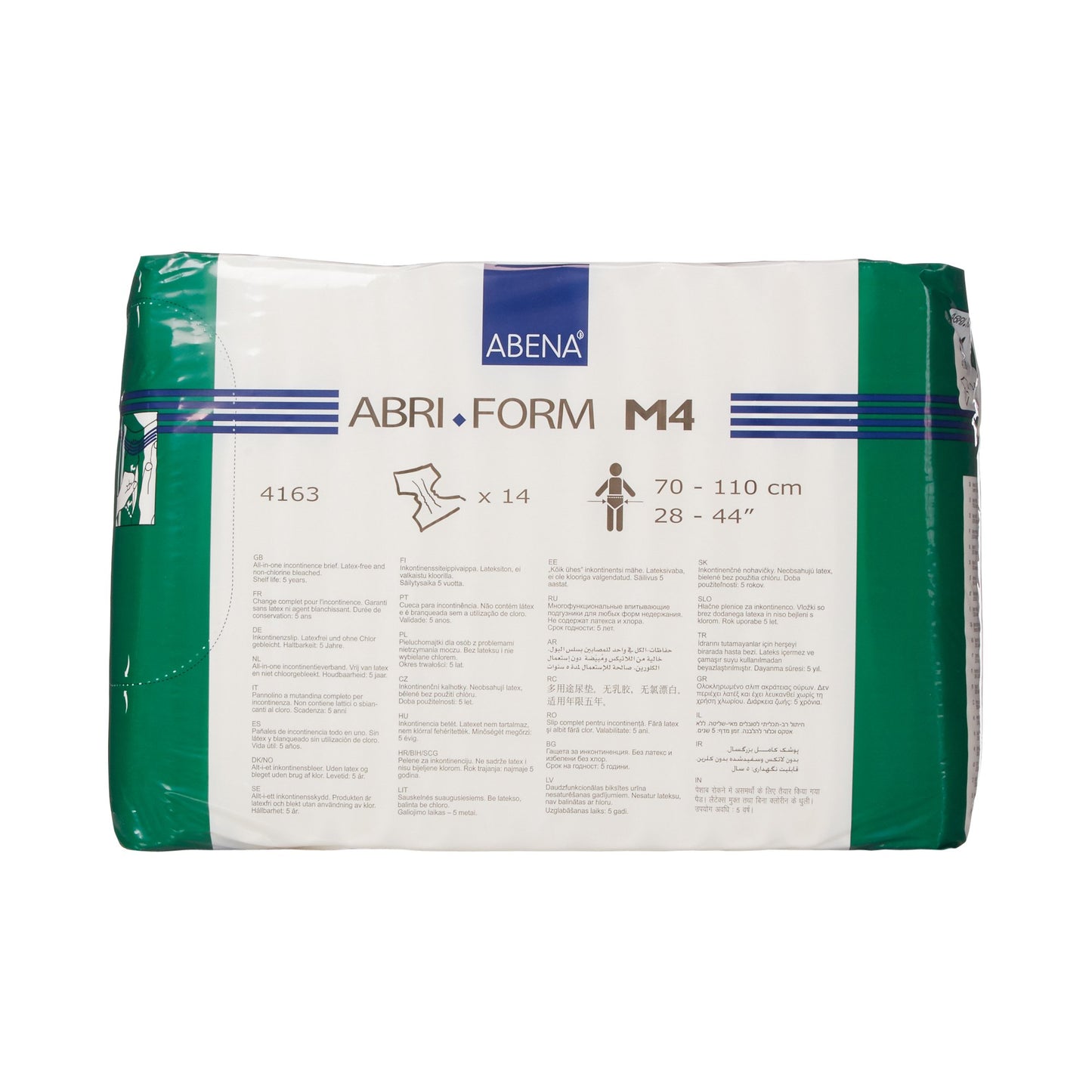 Abri-Form™ Comfort M4 Incontinence Brief, Medium 42/CASE -4163